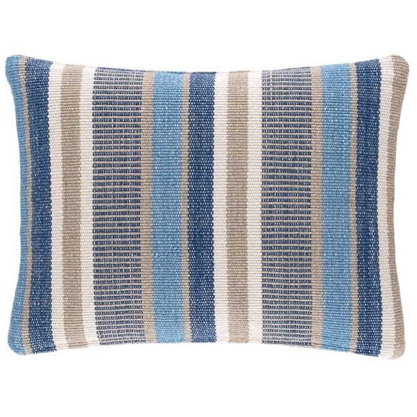 Always Greener Blue/Grey Indoor/Outdoor Decorative Pillow - Image 0