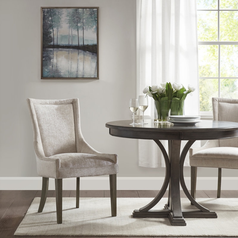 Velvet Dining Upholstered Side Chair - Image 1