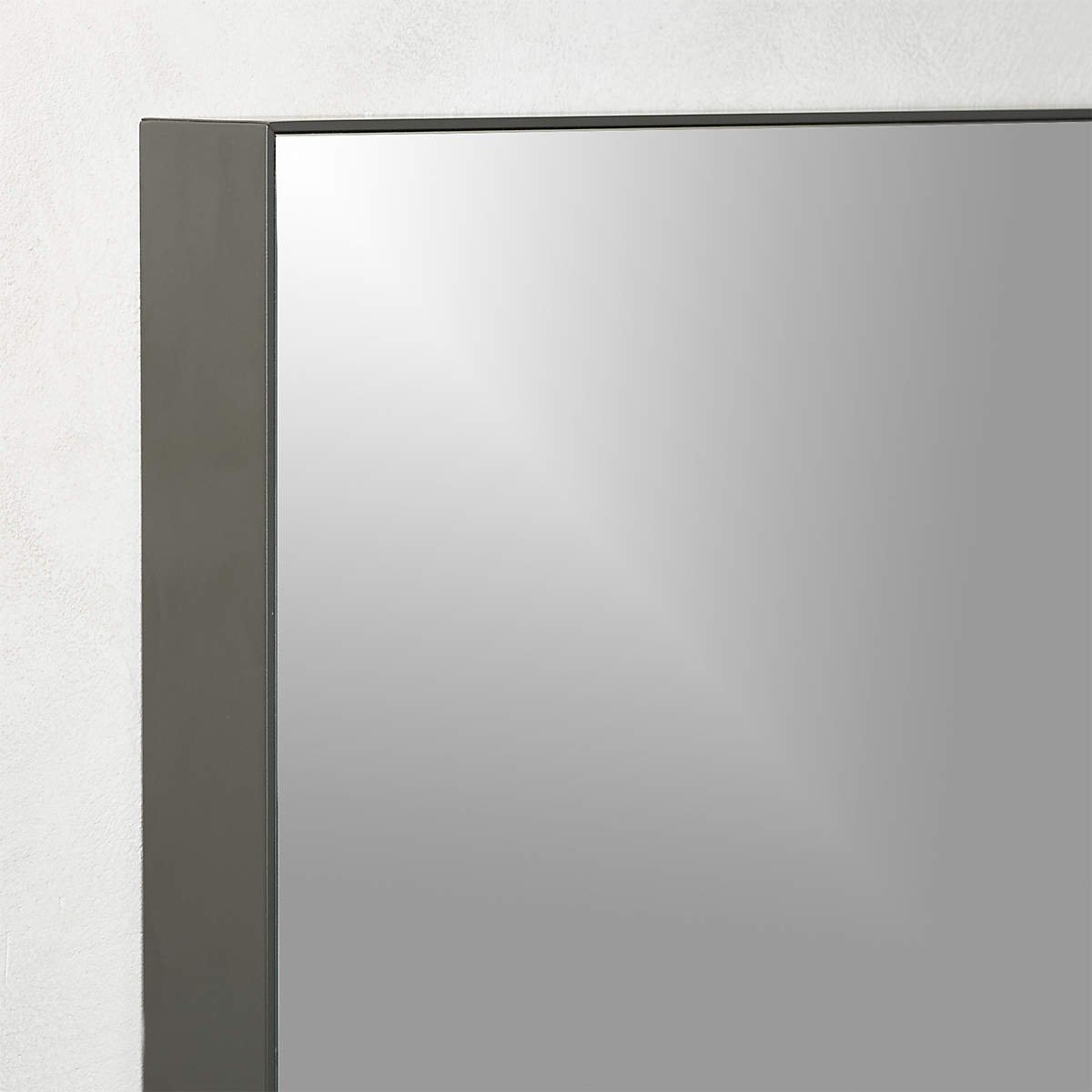 Infinity Modern Black Full-Length Floor Mirror 32"x76" - Image 3