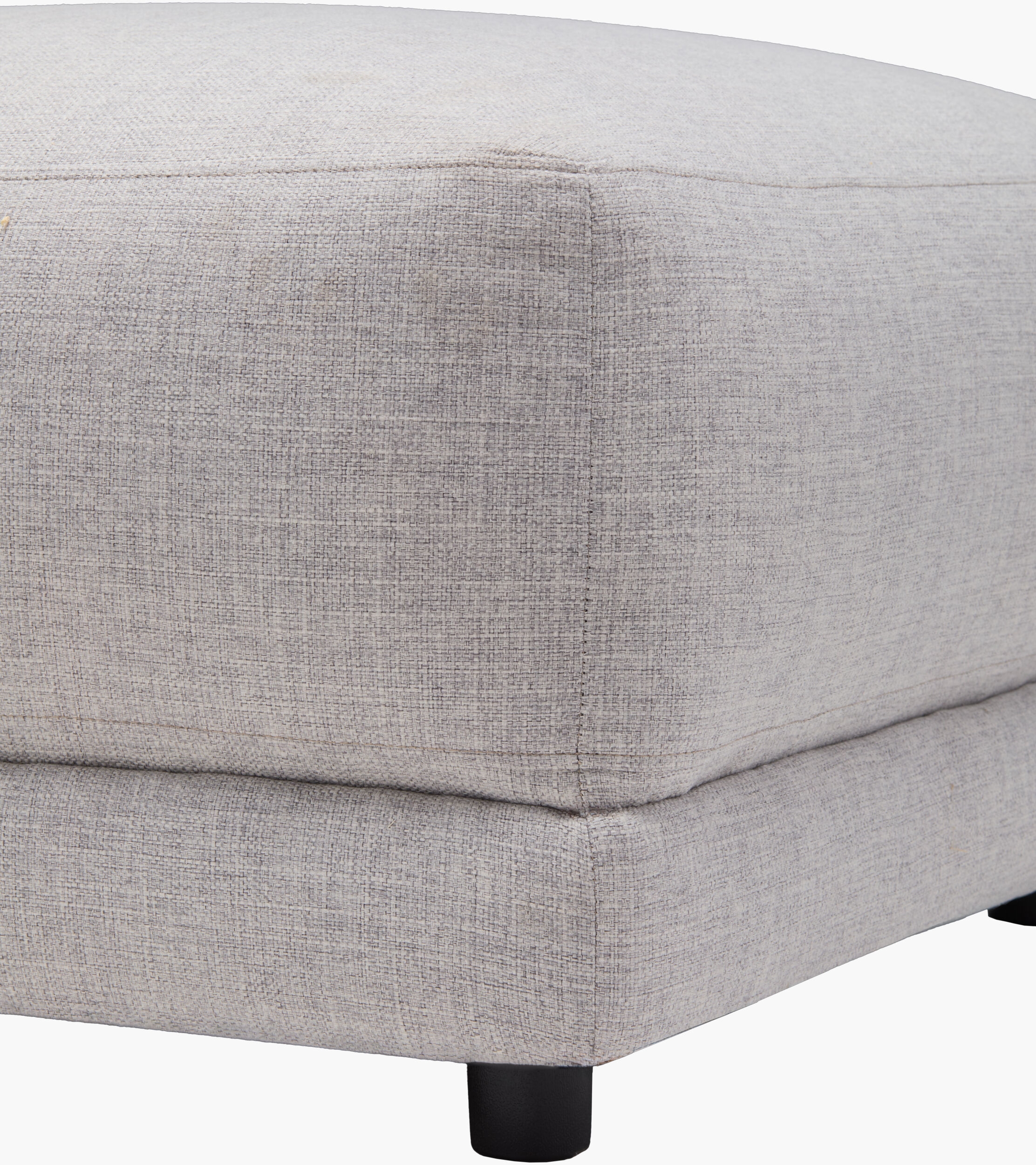 Parley Polyester 18"H x 57"W x 32"D Ottoman - Image 5