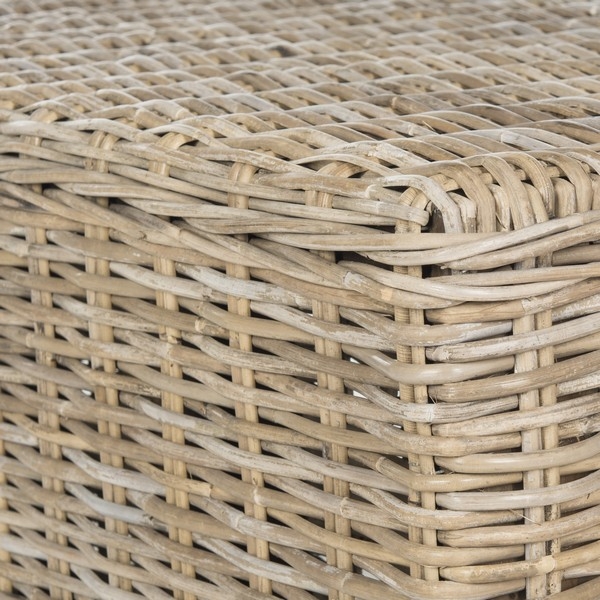 Persis Wicker Coffee Table - Natural - Safavieh - Image 2