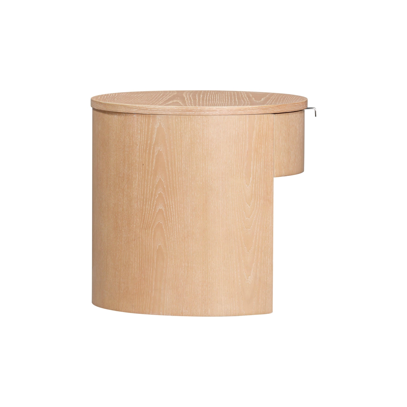Marlow Wood Round Nightstand - Image 2