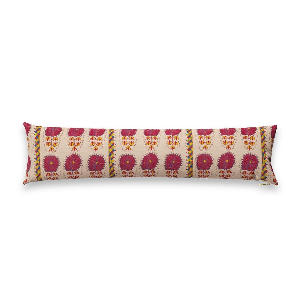 Fuchsia Daisy Suzani Pillow - Image 0