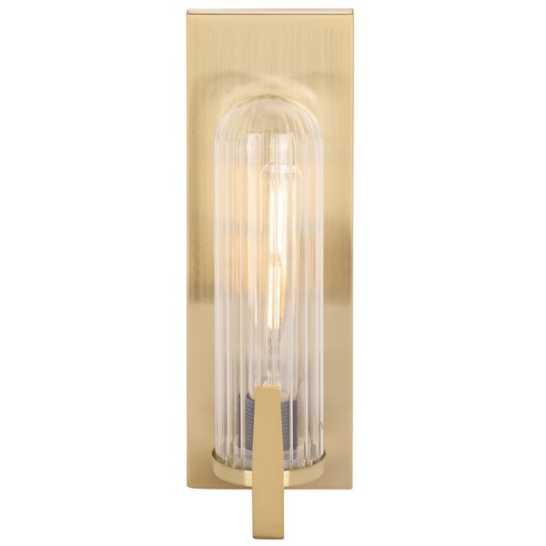 Nicola 4 Inch Wall Sconce - Brass - Image 0