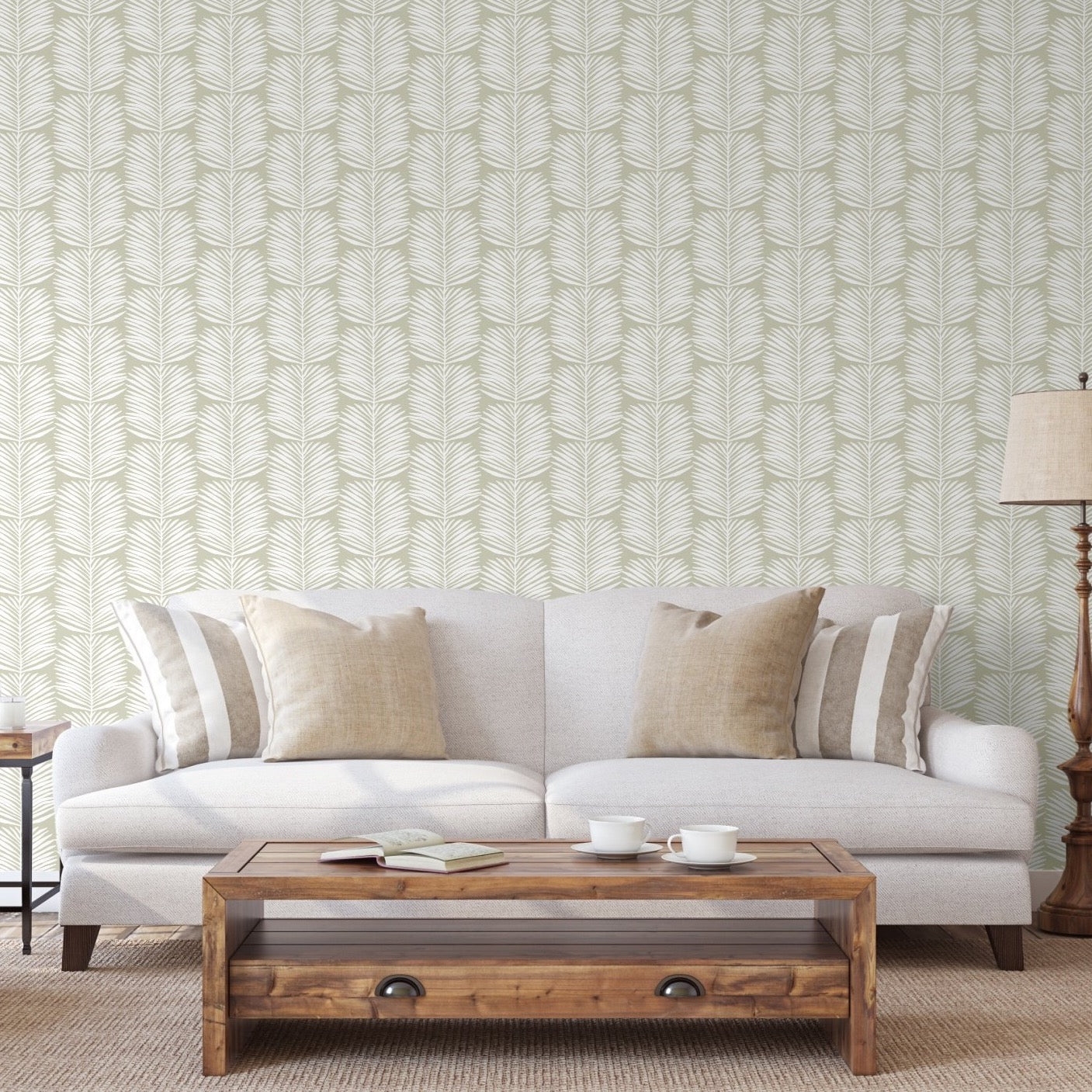Palm Leaf Peel & Stick Wallpaper - Image 2