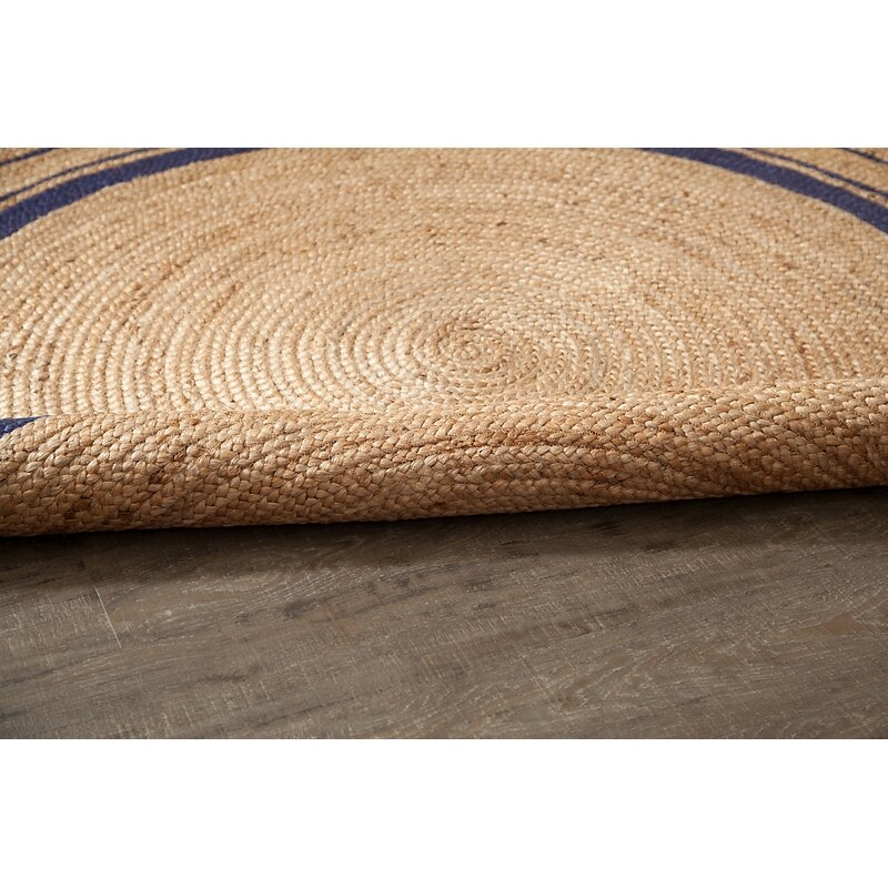 Natural Fiber Braided Round Area Rugs - Image 1