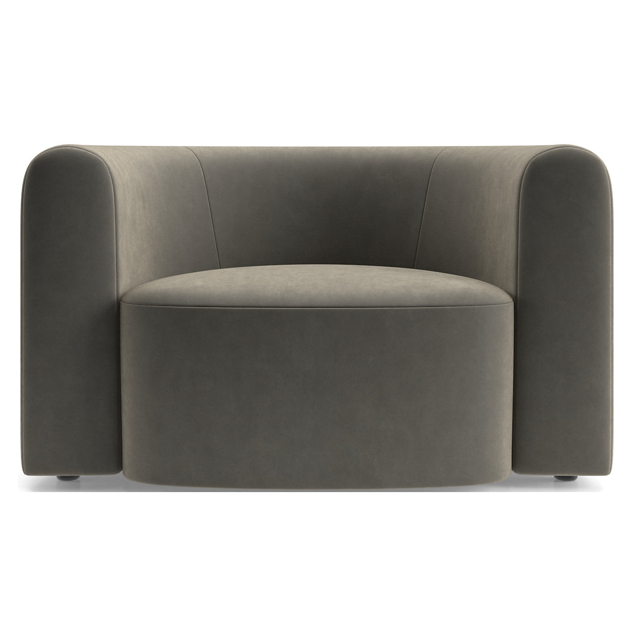 Hugger 48" Curved Chair and a Half by Leanne Ford - Image 6