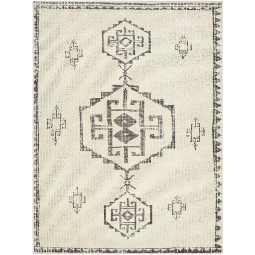 Solana Beige Indoor 7'10" x 10' Machine Woven Rug - Image 0