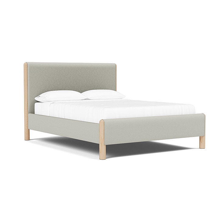 The Citizenry Laurel Bed with Low Footboard | King | Brown - Image 0