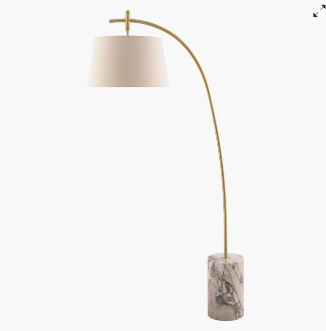 Cadenza  Plated 65"H x 17"W x 17"D Accent Floor Lamp - Image 0