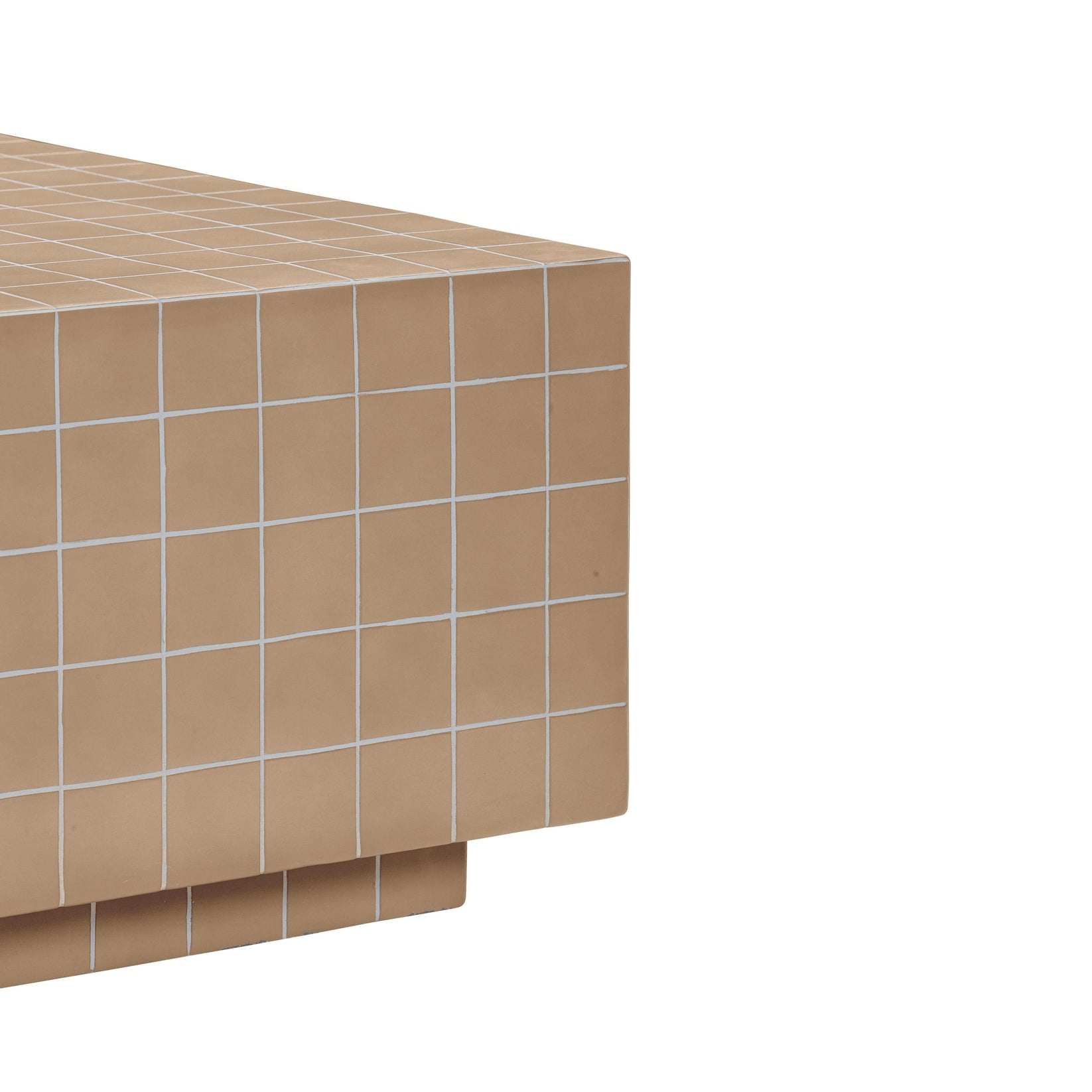 Mixie Taupe Tile Indoor / Outdoor Coffee Table - Image 3