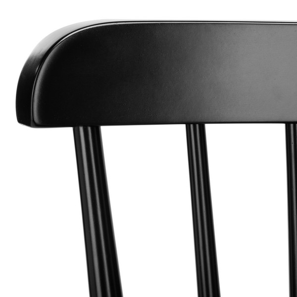 Galena Bar Stool - Black - Safavieh - Image 5