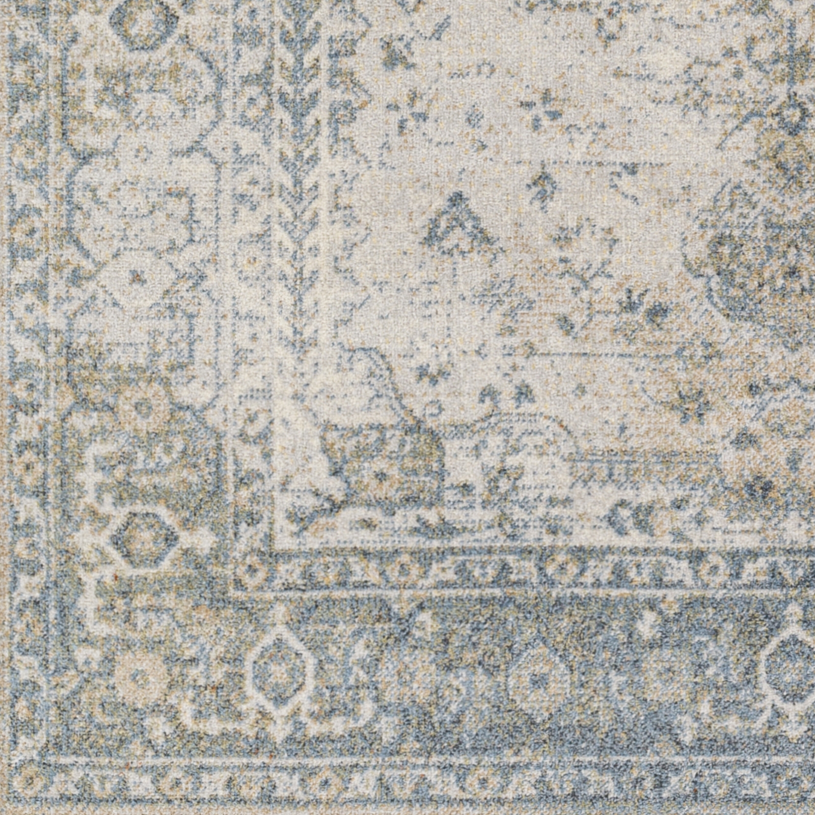 Lillian Gray Indoor 2'7" x 7'3" Machine Woven Rug - Image 2