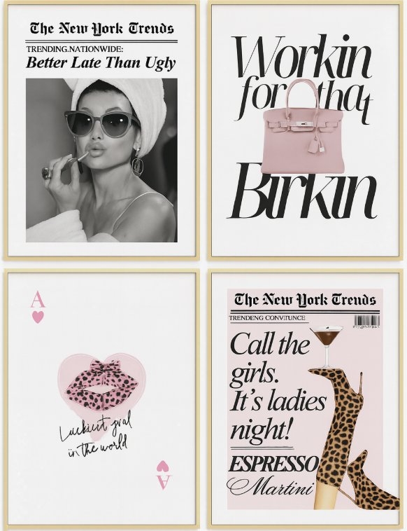 Luxe Metal Art 'Art For Art Sake' By Francois Char Art For Art Sake by - Painting on - Image 10