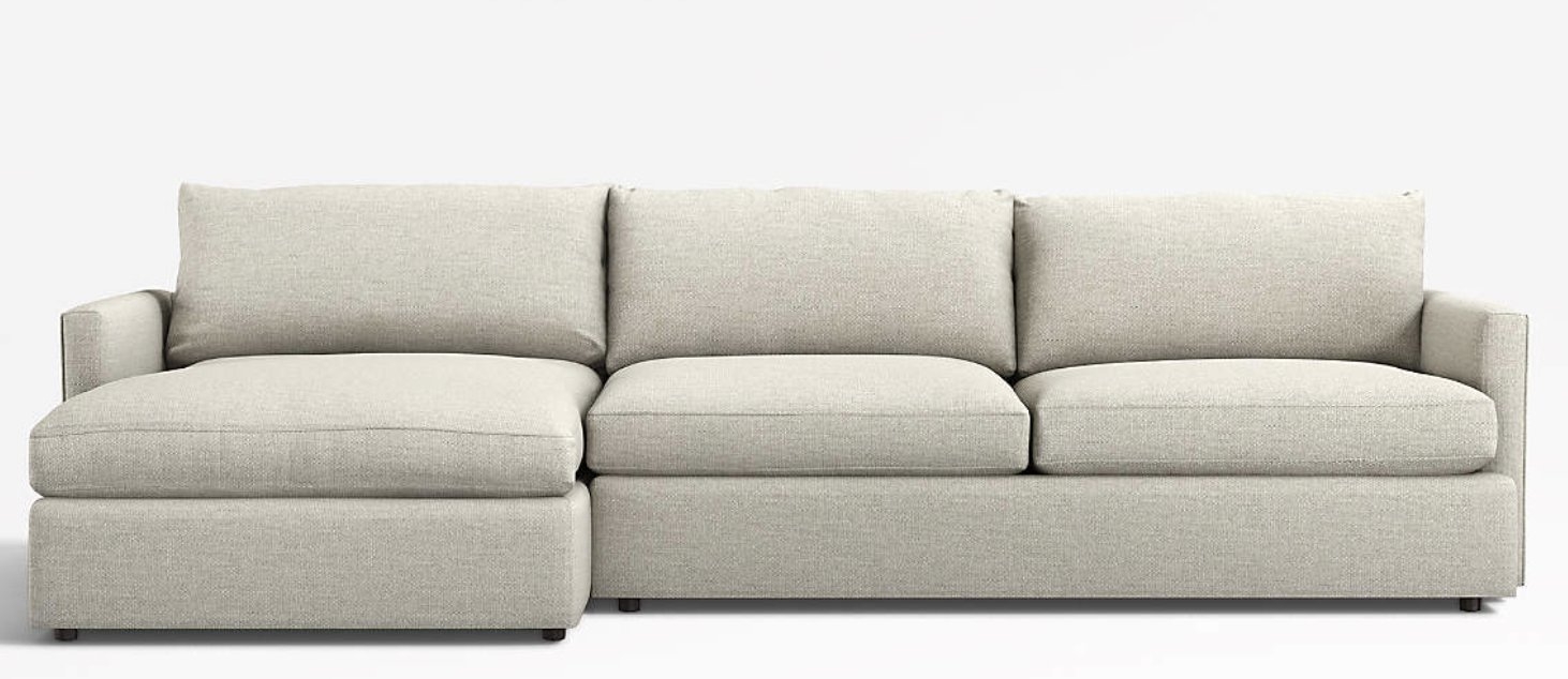 Lounge II 2-Piece Sectional Sofa - Cement - Image 0
