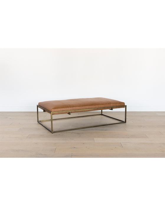 Harlow Leather Bench - Image 3