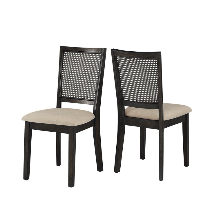 Urbaniak Linen Solid Back Side Chair (Set of 2) - Image 7