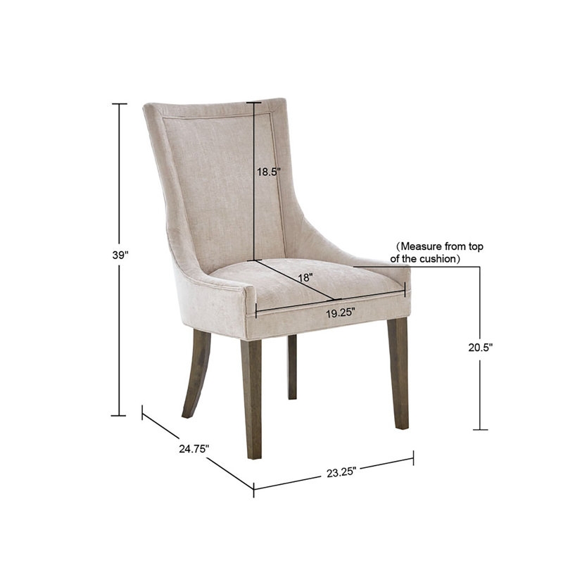 Velvet Dining Upholstered Side Chair - Image 3