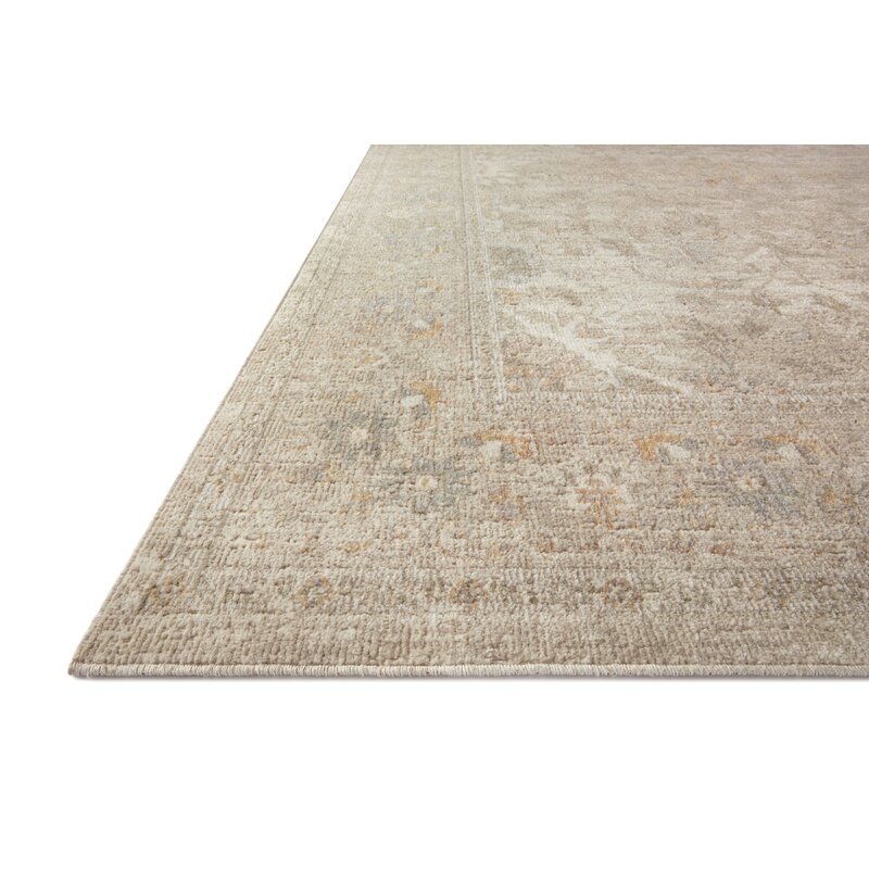 Rosemarie Floral Ivory/Natural Area Rug - Image 2