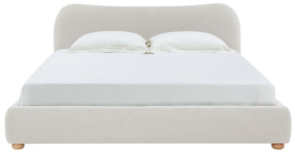 Beccarose Boucle Queen Bed - Image 1