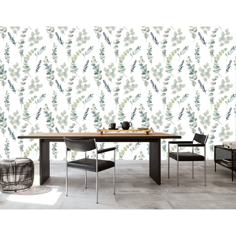 Goforth Peel & Stick Floral Wallpaper Goforth Peel & Stick Floral Wallpaper - Image 1