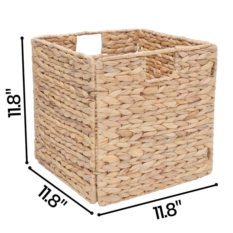 2 Piece Wicker Basket Set - Image 2