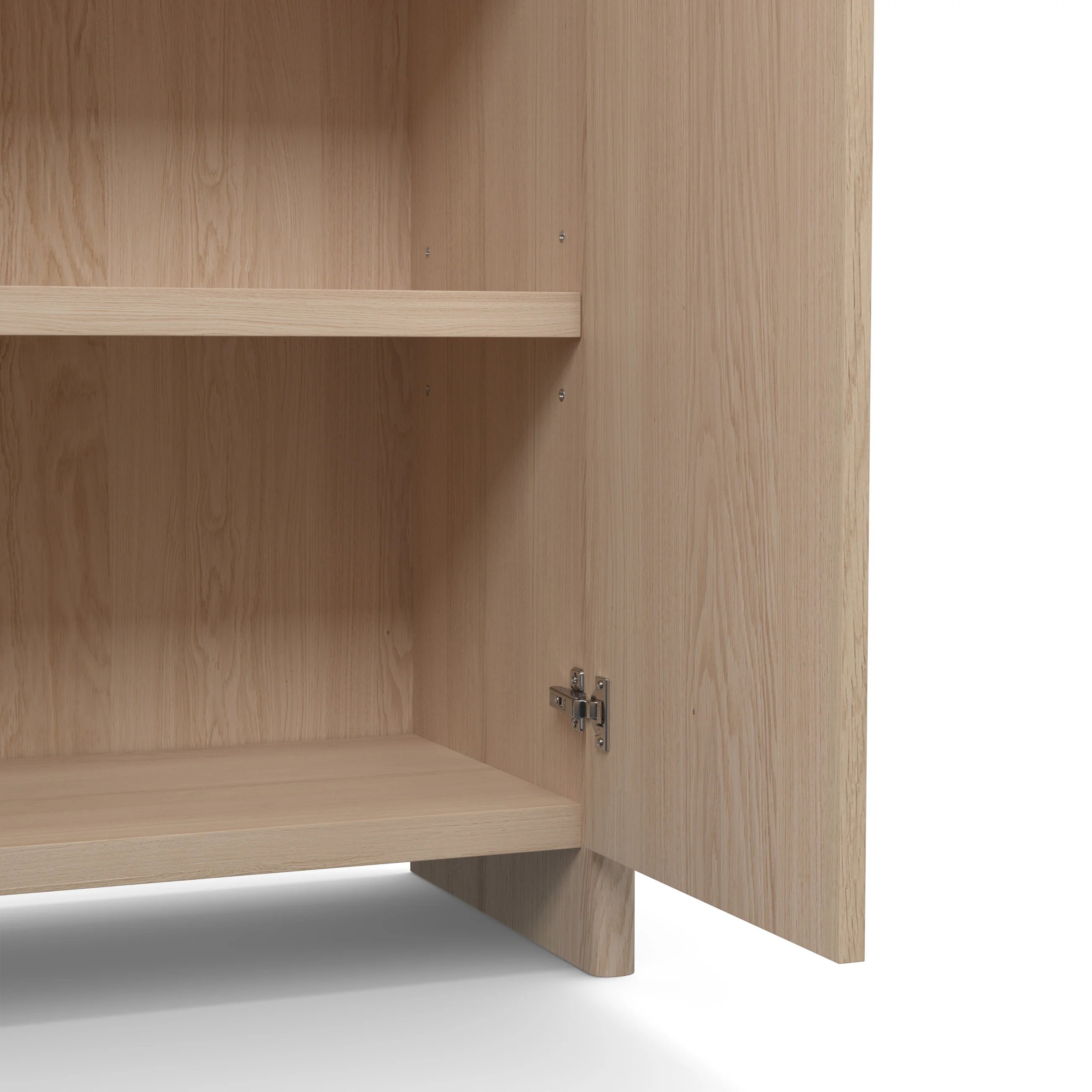 Faydra 35.5" Enclosed Bookcase - Natural Ash - Image 14