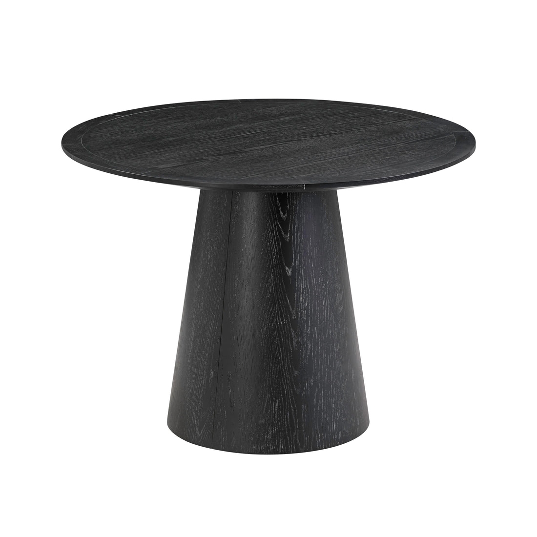 Sahara Black Oak Round Dining Table - Image 0