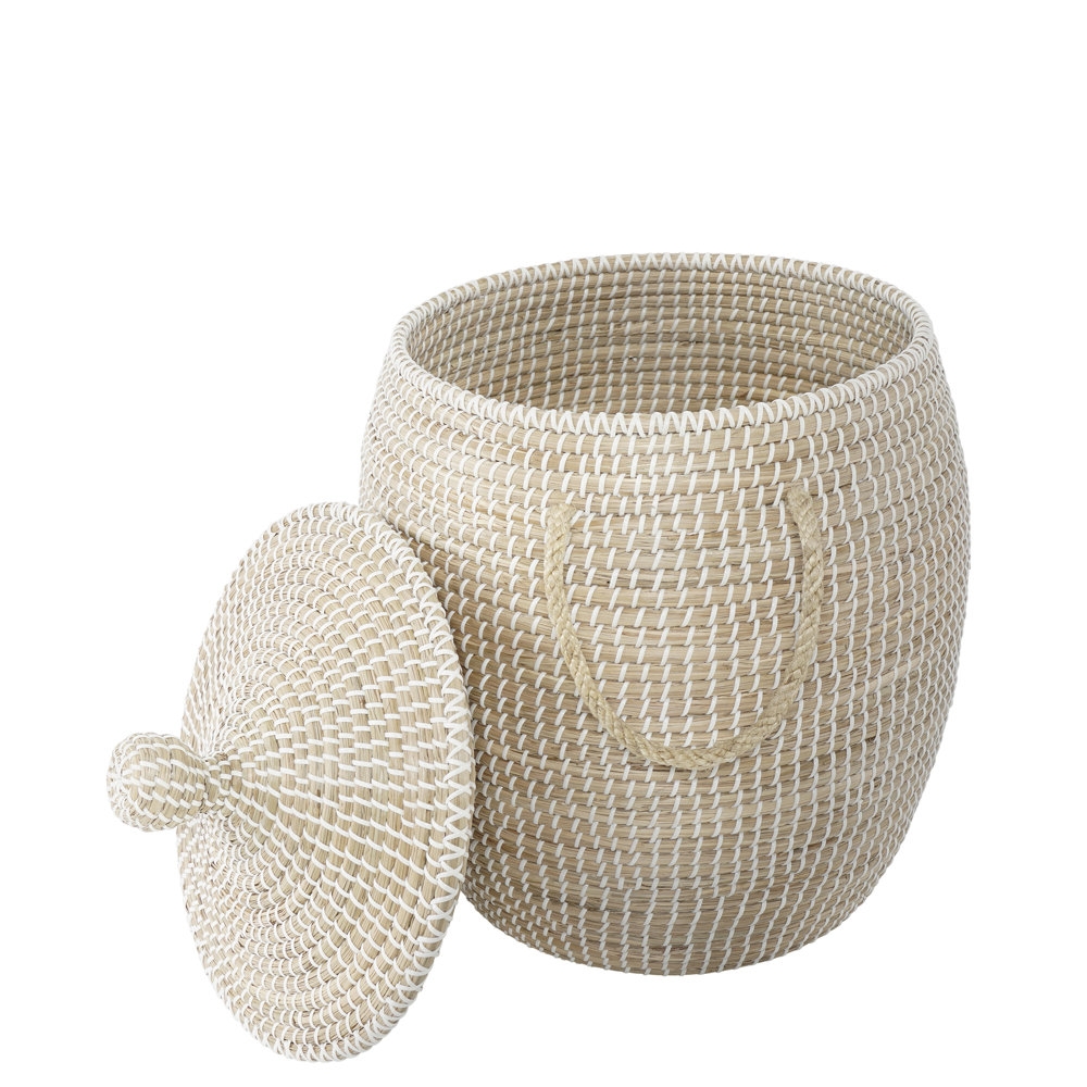 Natural Seagrass Basket - Image 1