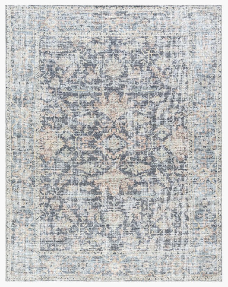 Olympic Gray Indoor 5'3" x 7' Machine Woven Rug - Image 0