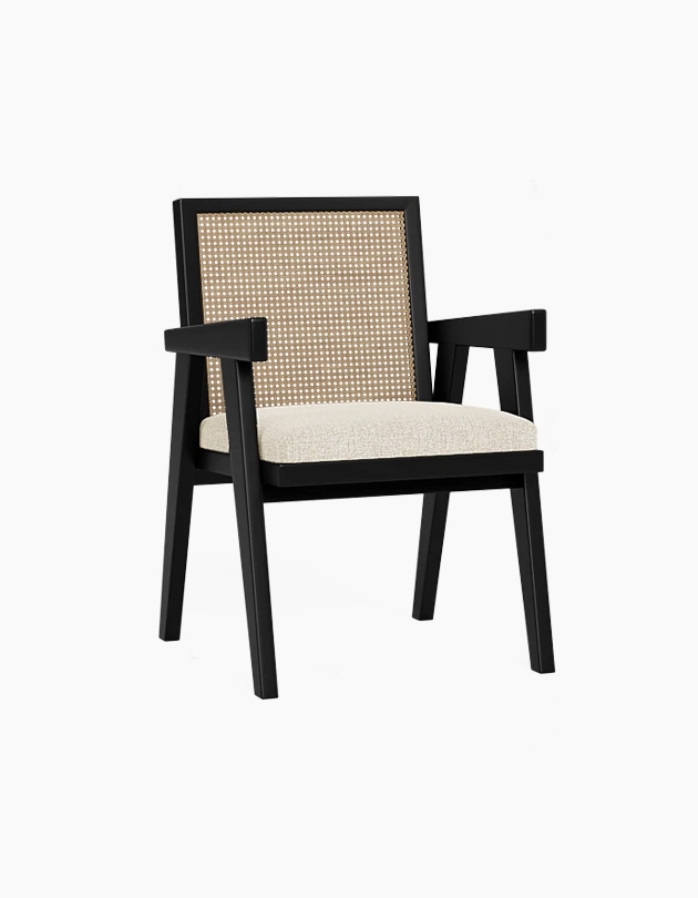 Rue Wood Framed Upholstered Chair - Image 0