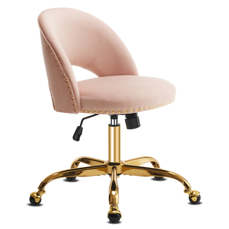 Task Chair Office Desk Chair Make Up Chair With Wheels - Image 0