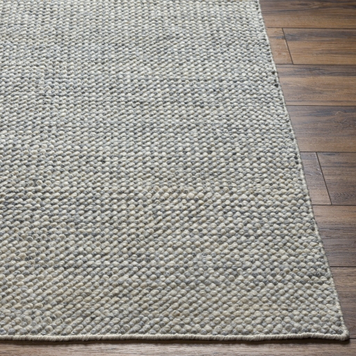 Reika Gray Indoor 9' x 12' Handmade Rug - Image 4