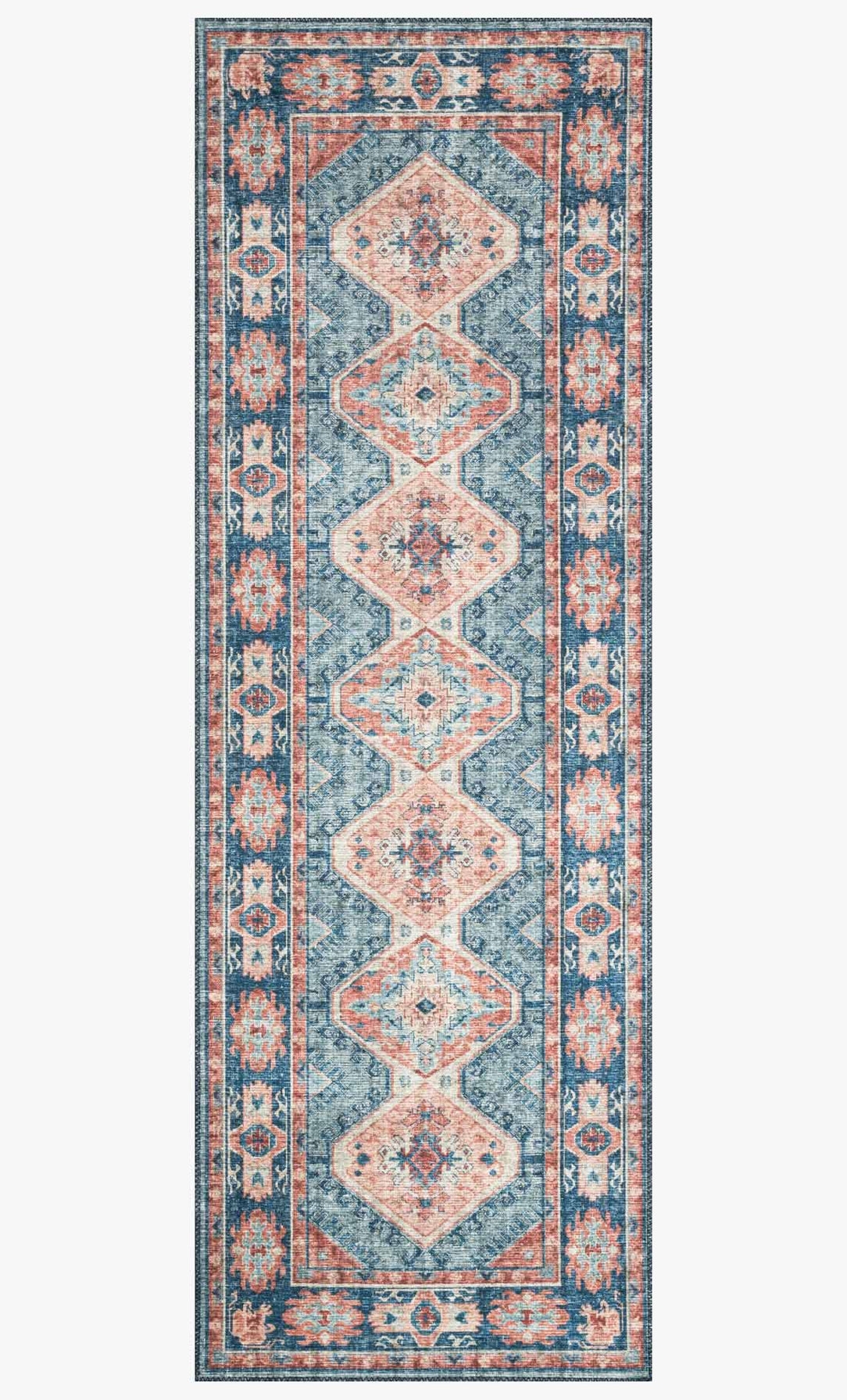 SKYE SKY-03 TURQUOISE / TERRACOTTA 2'-6" x 12'-0" - Image 0