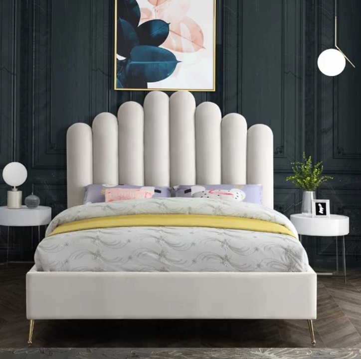 Sonette Upholstered Flatform Bed - Image 1