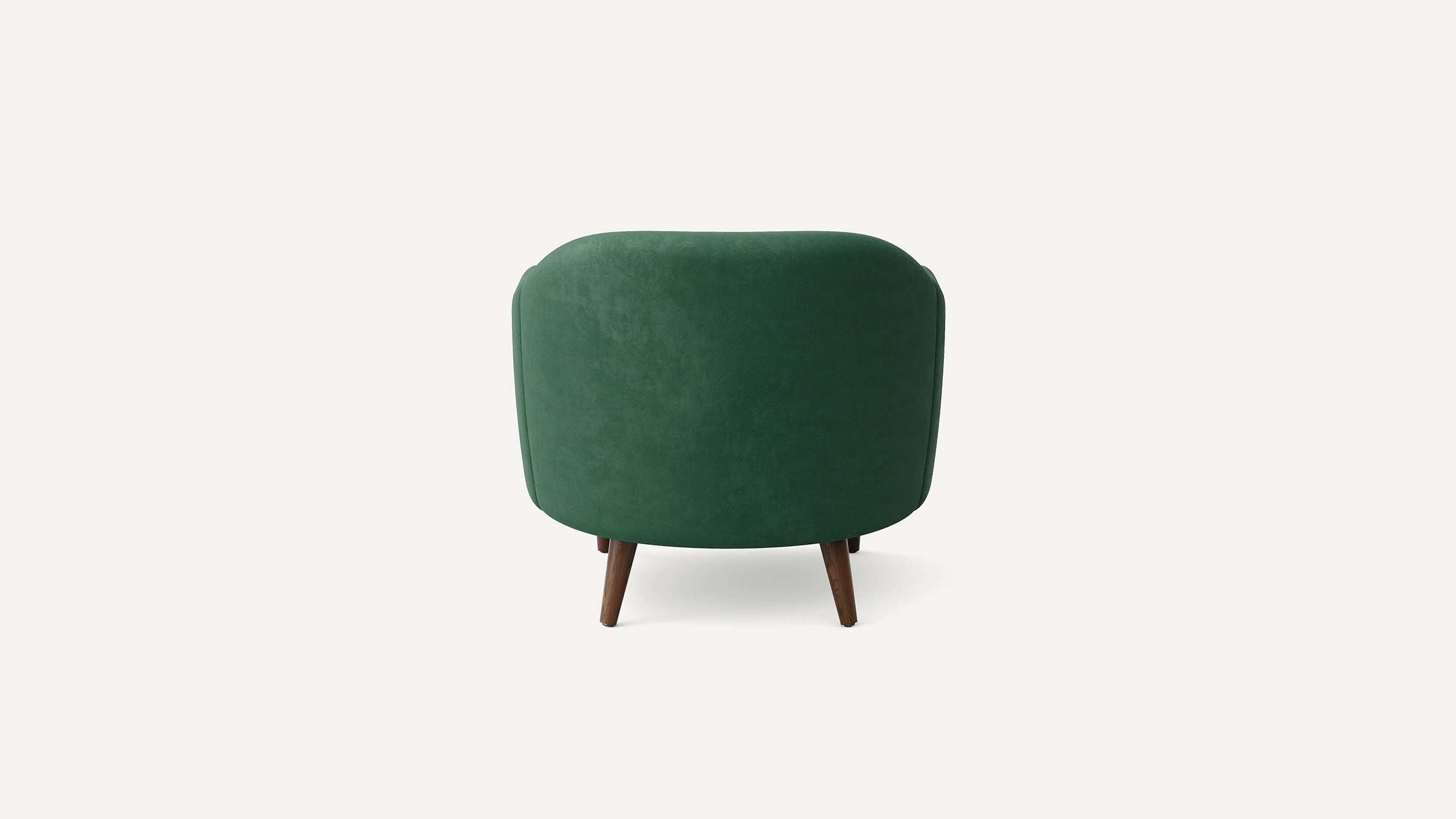 Burrow Pica Chair, Leg Finish: WalnutLegs - Image 3