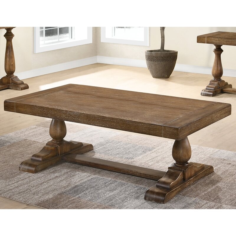 Wood Coffee Table - Image 0