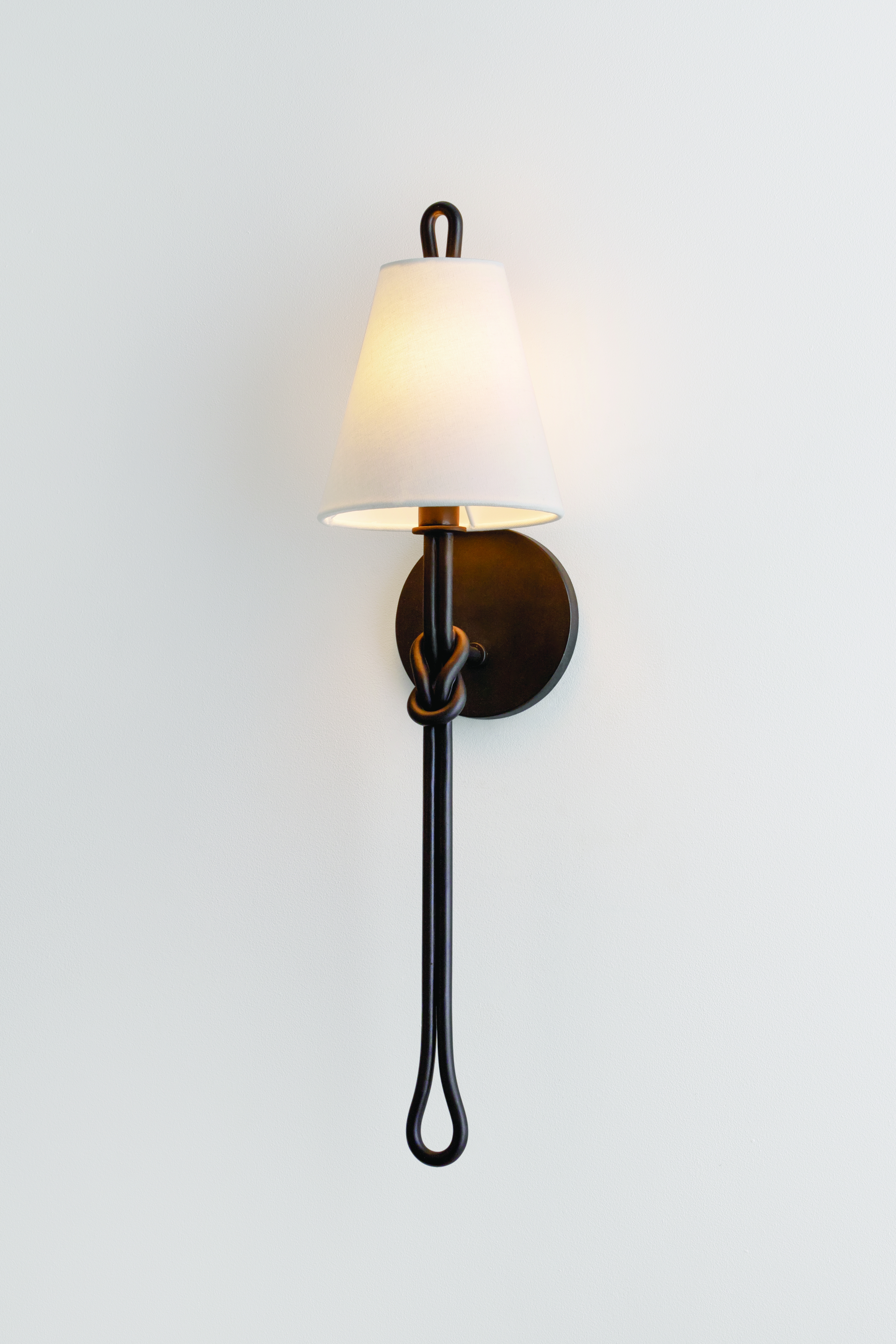 Hudson Valley Lighting Alburgh Wall Sconce - Aged Iron - Image 1