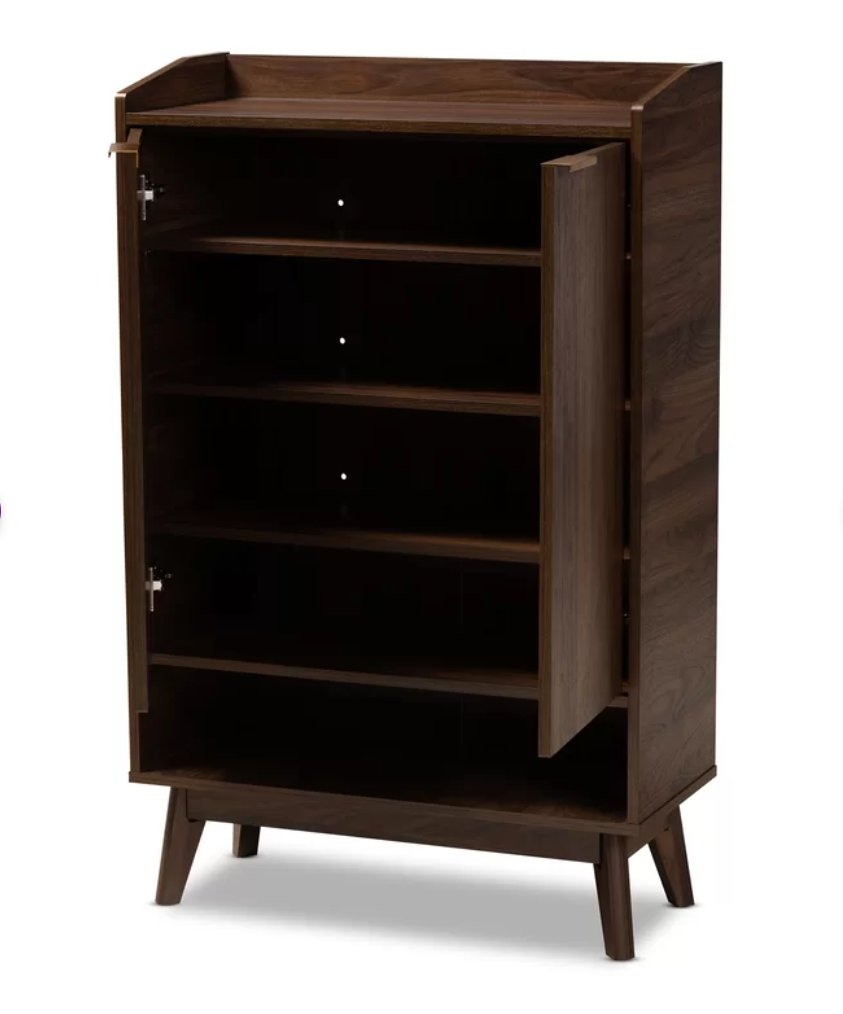 Kellner 20 Pair Shoe Storage Cabinet - Image 1