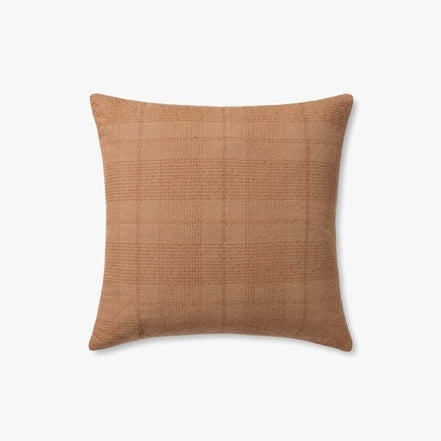 PILLOWS PED0011 RUST / IVORY 18" x 18" Cover Only - Image 1