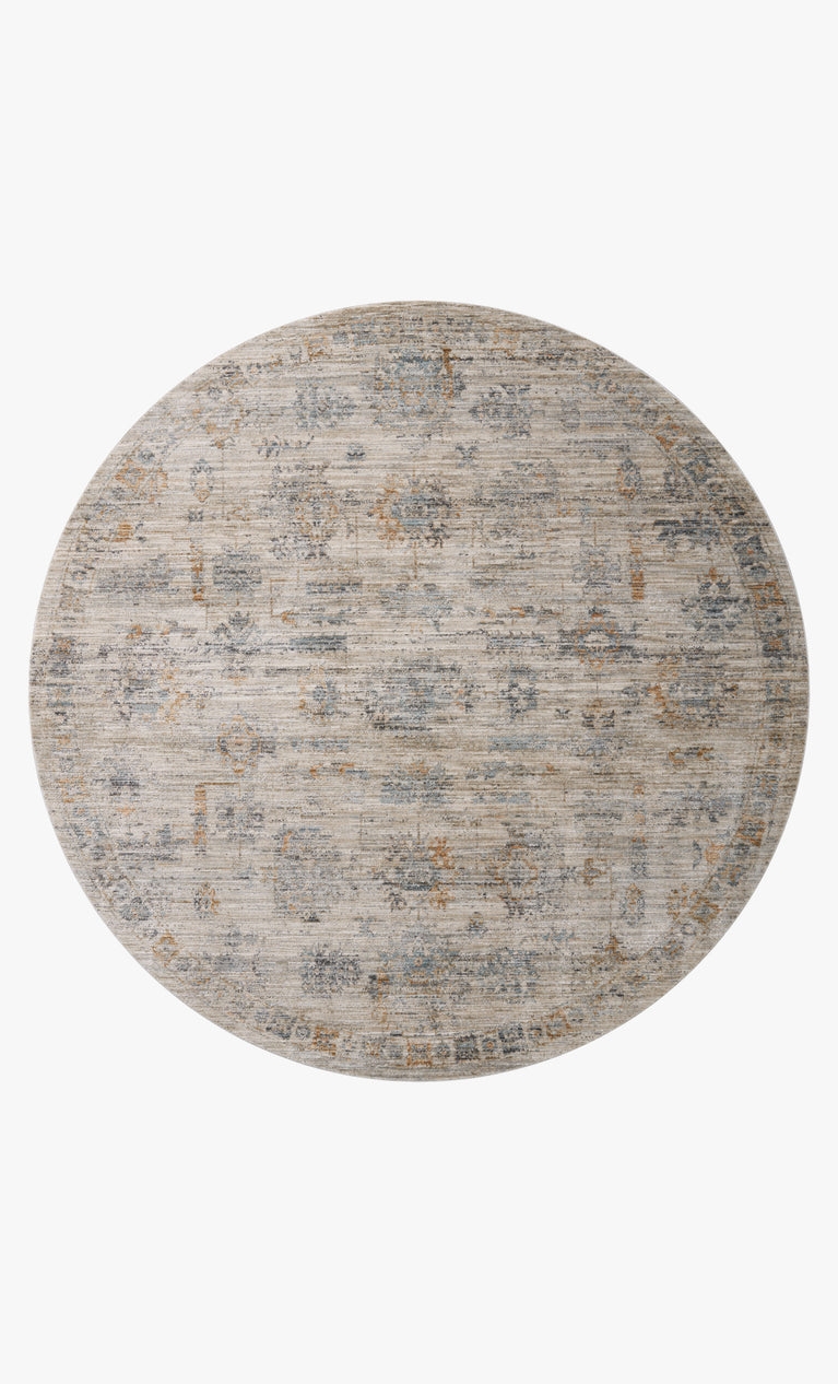 KES-04 Pebble / Ocean 7'-10" x 7'-10" Round - Image 0