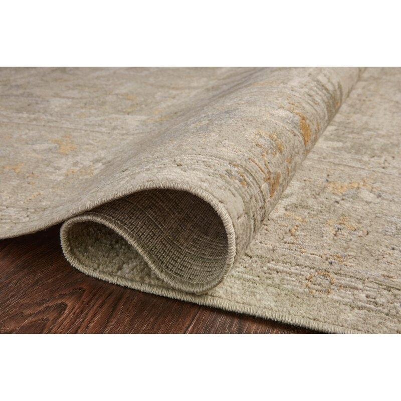 Rosemarie Floral Ivory/Natural Area Rug - Image 1