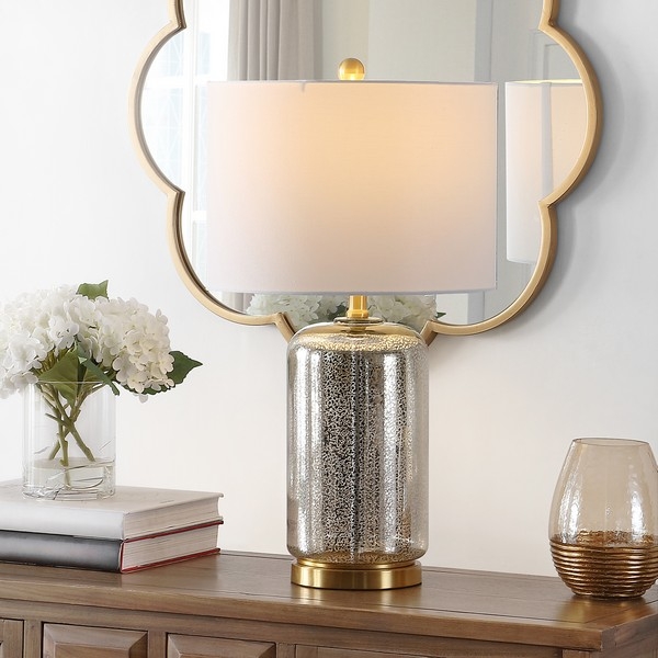 Novah 26" Table Lamp - Silver - Image 2