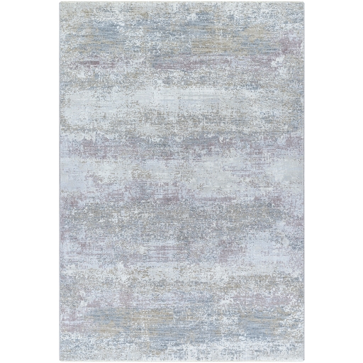 Brunswick Gray Indoor 2'7" x 7'3" Machine Woven Rug - Image 1