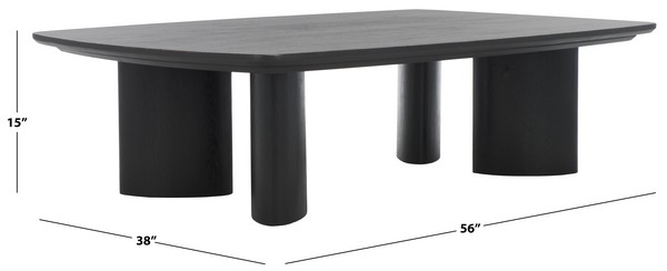 Barnard Rectangle Wood Coffee Table - Image 2