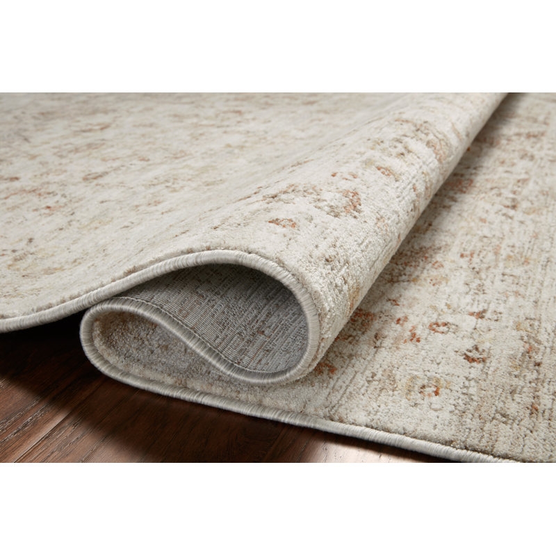 Amber Lewis x Loloi Honora Beige / Spice Area Rug - Image 1