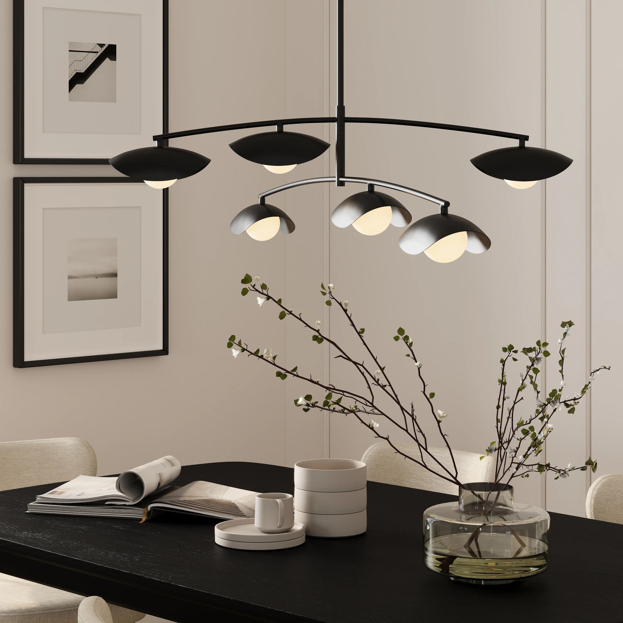 Coy Chandelier - Black  - Image 2