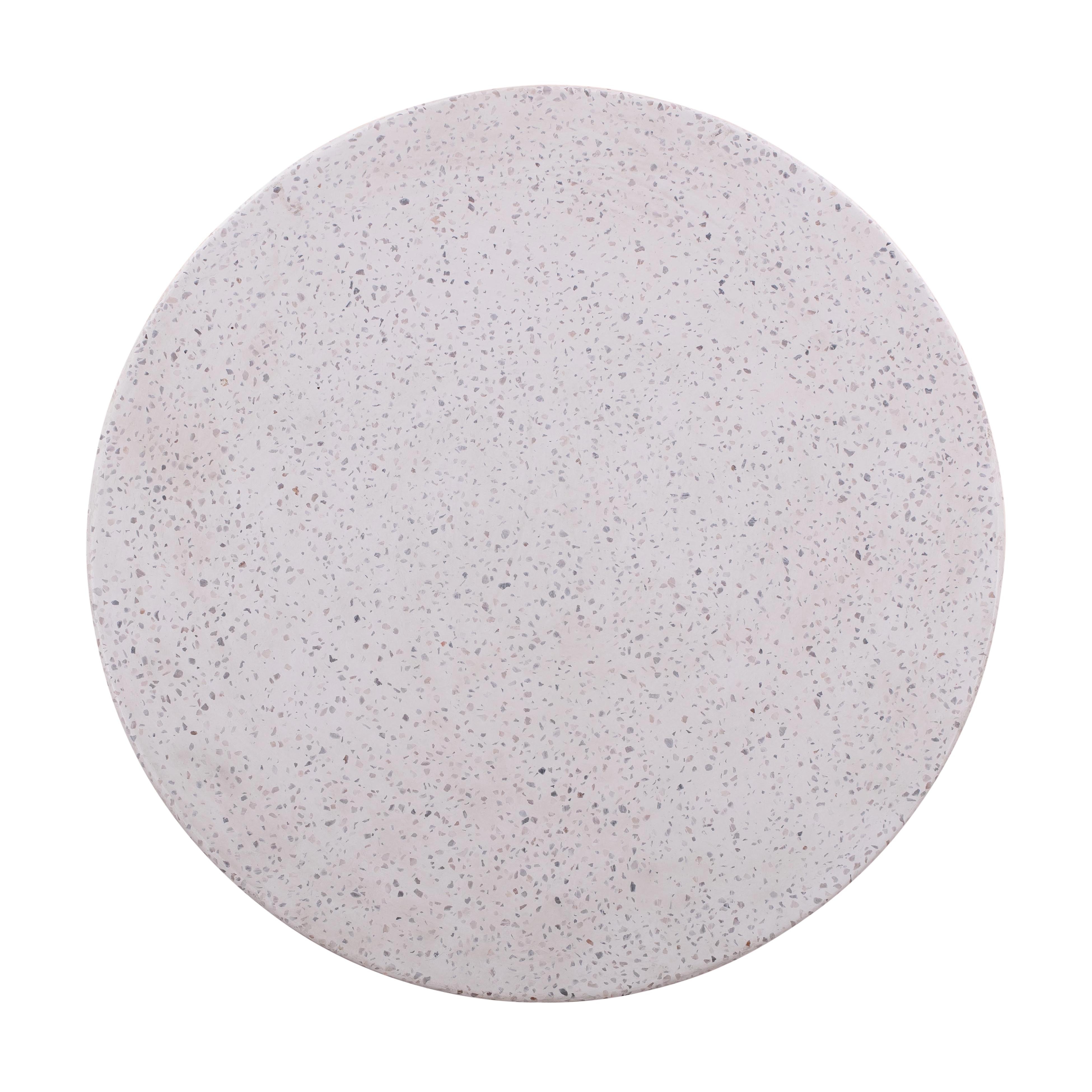 Terrazzo Light Speckled Side Table - Image 2