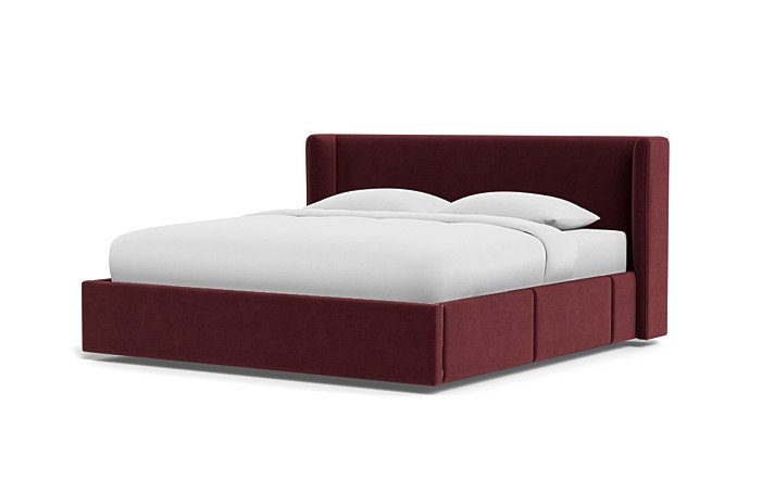 Graham Upholstered Bed with Storage Option - Image 0