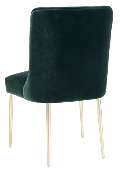 Nolita Velvet Dining Chair, Hunter Green - Image 4